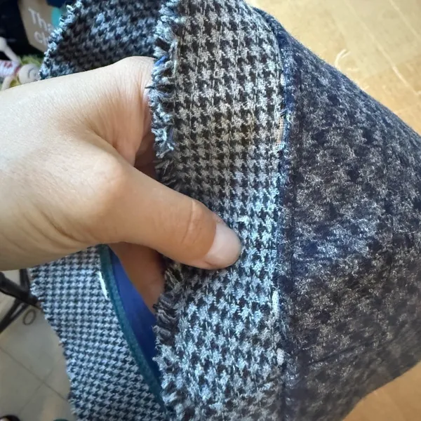 J.Crew Vintage Houndstooth Wool Bucket Hat - Image 4