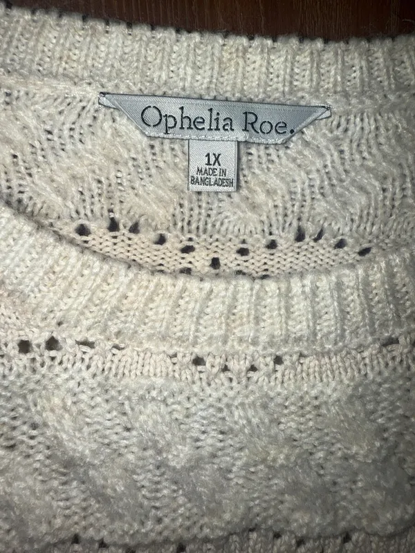 Ophelia Roe Cream Sweater - Image 3