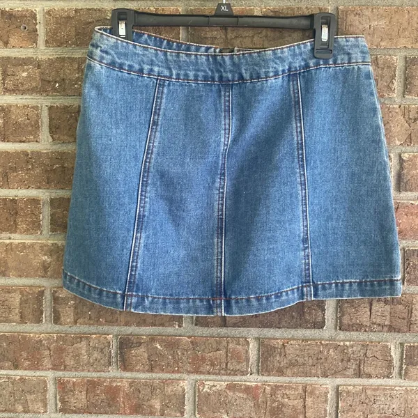 Altar’d state jean skirt - Image 3