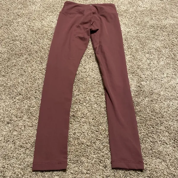 Women’s Maroon Leggings - Image 2