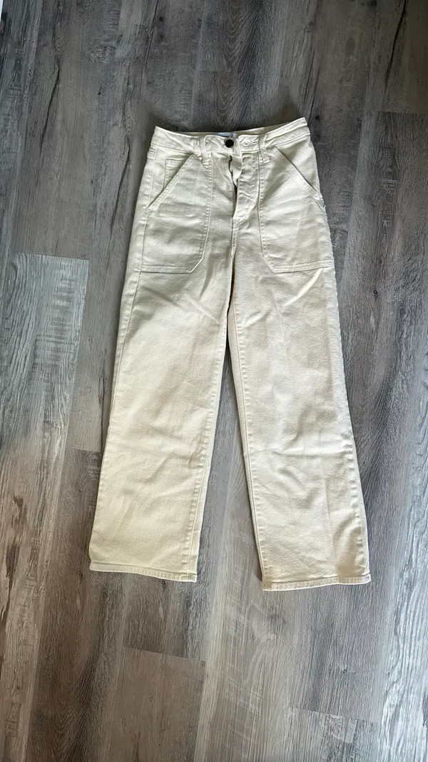 Just Black Denim Cropped Pants - Image 2