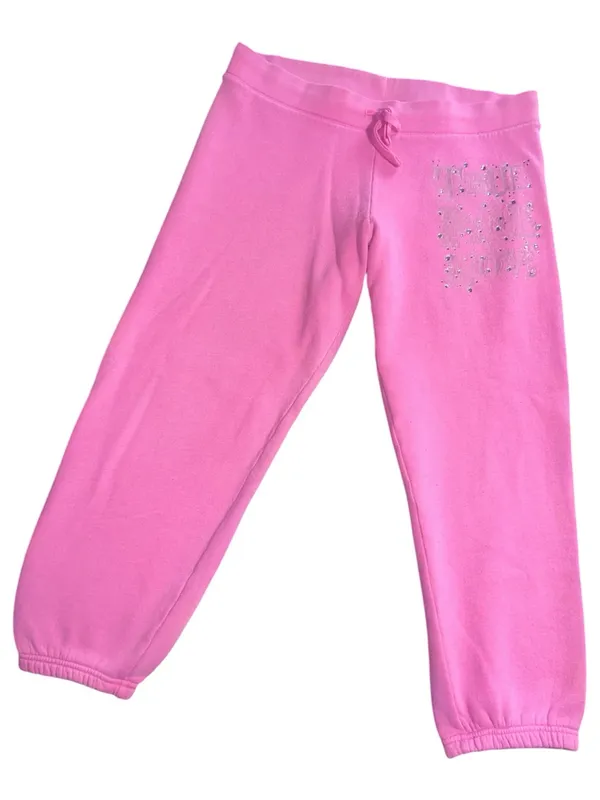Vintage! 2000s Y2K VS PINK My Favorite Sequins Joggers! - Image 5
