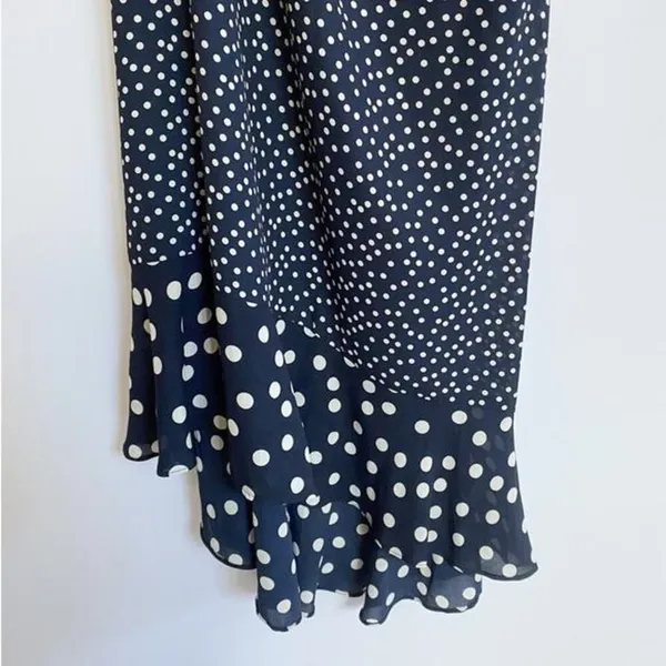 A NEW DAY Women's Polka Dot One Shoulder Midi Dress - L‎ - Image 11