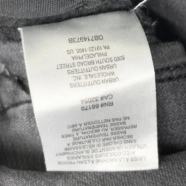 Free‎ People Jeans Womens 28 Straight Crop Street Modern Edgy Grunge OB714973B - Image 3