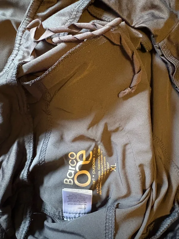 Scrub Bottoms Barco One Gray Size XL - Image 2