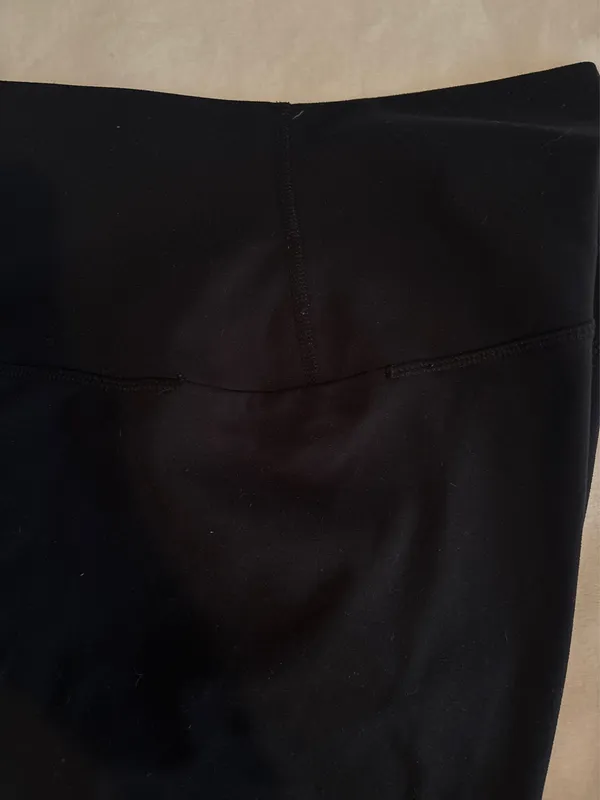 Black Biker Shorts Size XS - Image 3
