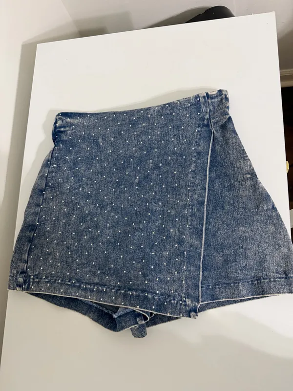 Flying Tomato Skort Denim size small - Image 2