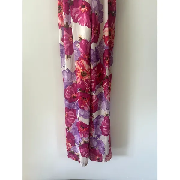 Katie May Revolve Floral Tink Jumpsuit Sleeveless Magenta Poppy Size S - Image 5