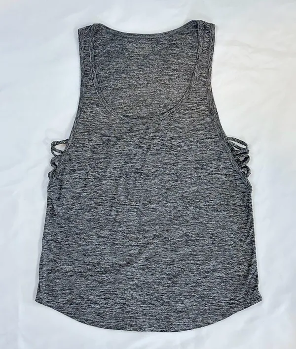 Beyond Yoga Featherweight Side Tie Tank - Heathered Grey - S - Image 7