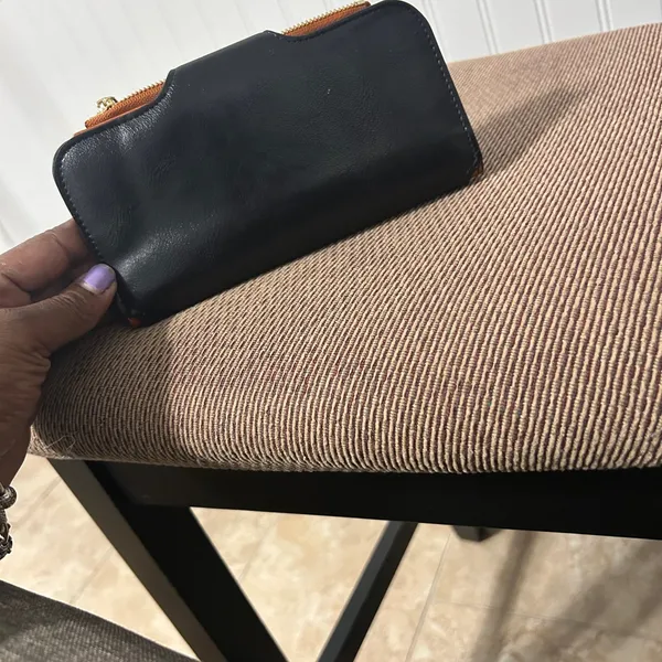 Black and Brown Women's Wallet - Image 4