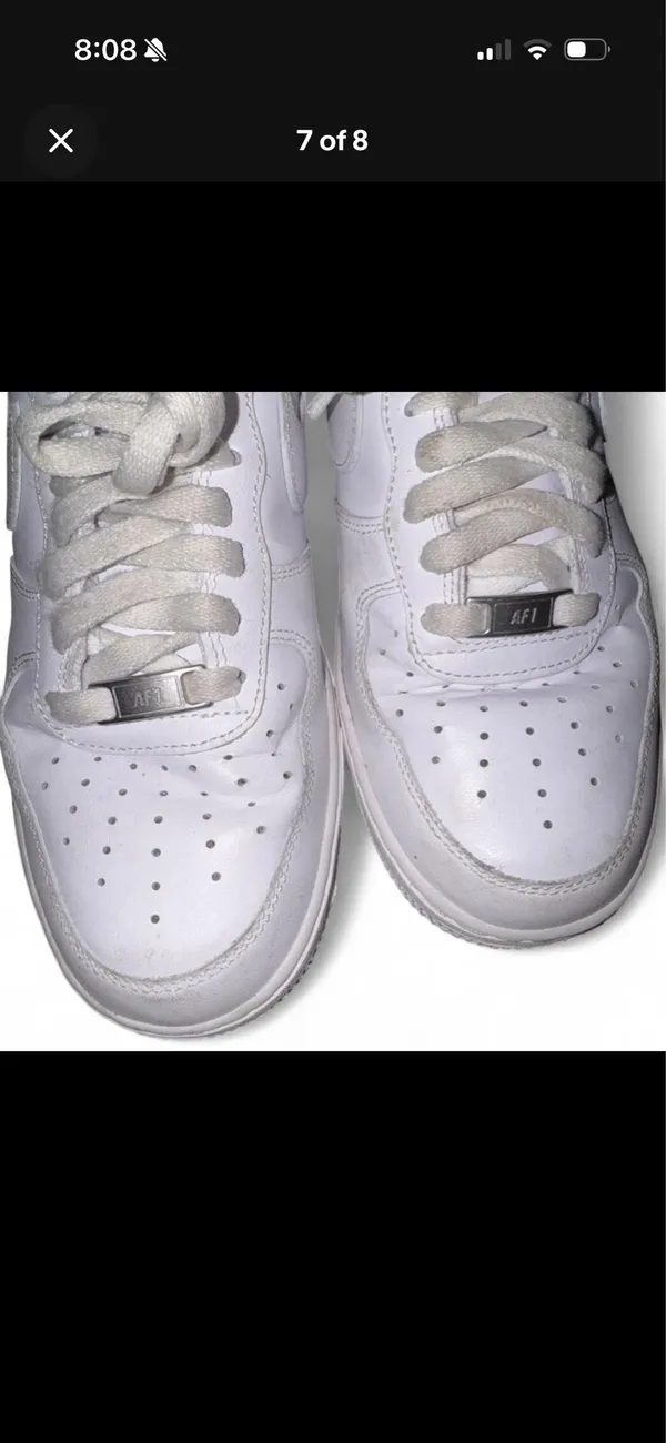 Size 7.5 Nike Air Forces Men’s - Image 2