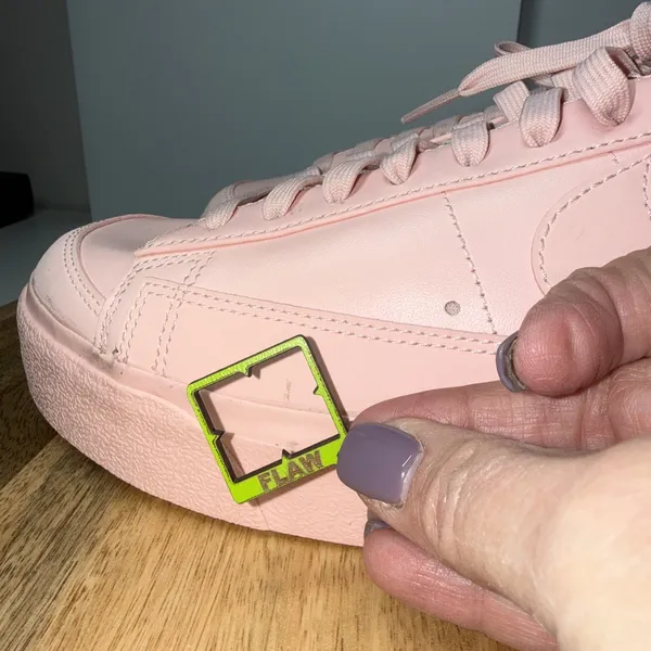 Womens Nike Blazer Low Platform Pink Rose Sneaker Size 10 Sportswear Dj0292-600 - Image 7