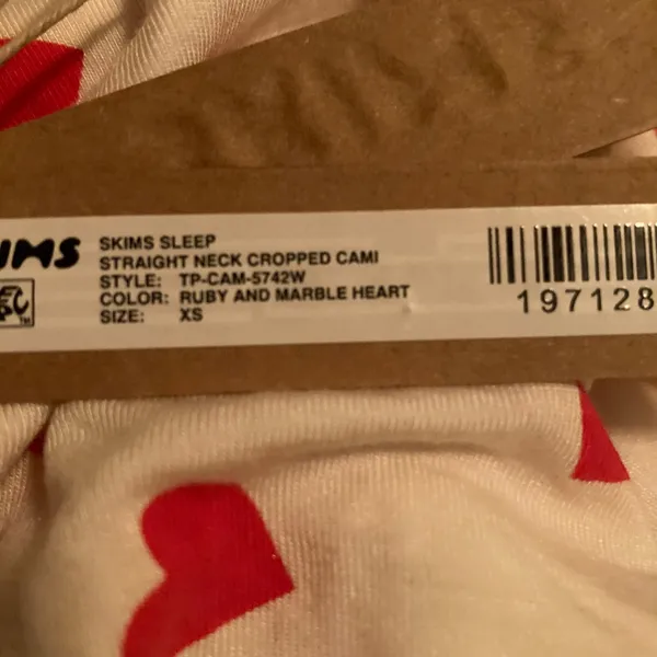 SKIMS Heart Cami XS - Image 5
