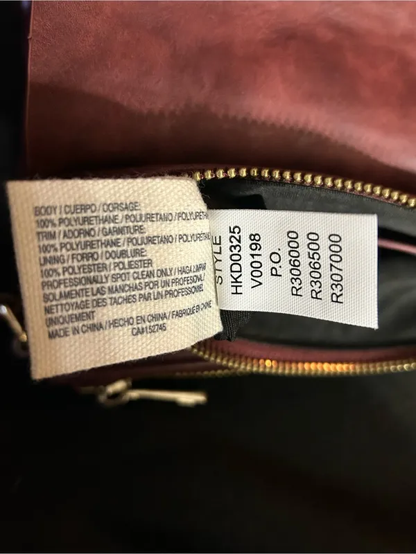 Lucky Brand Women's Envelope Crossbody Bag in Burgundy - Image 10