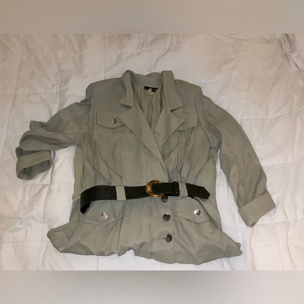 Vintage Women's Dress w/ Belt by Alexis - Image 10