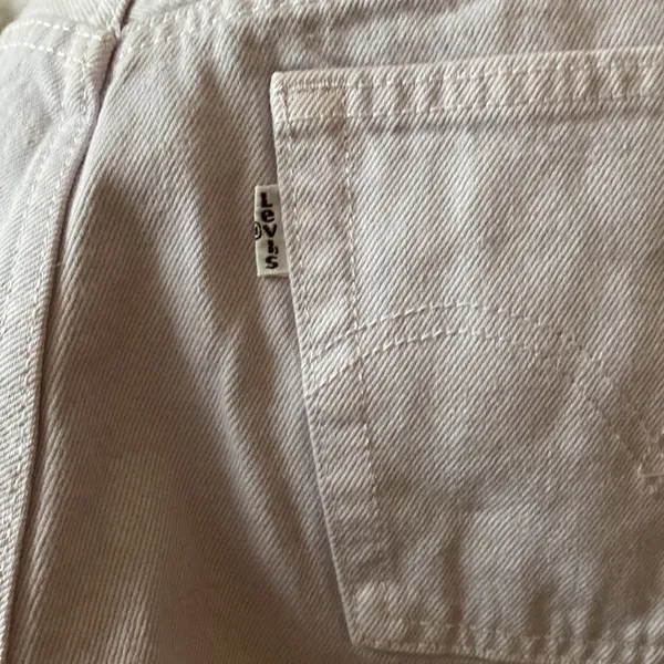 Levi’s 501 Shorts‎ High Rise Cutoffs Denim 100% Cotton Washed Lilac Size 32 - Image 15