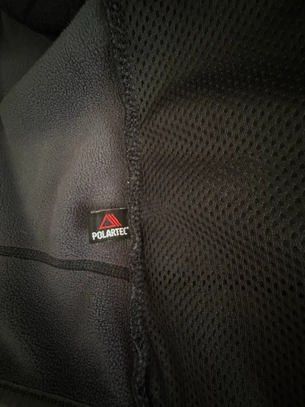 L.L. Bean Women’s Black Fleece Zip Jacket  - Image 5