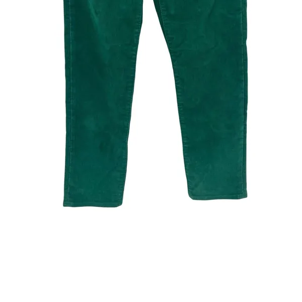 Levi's Wedgie Straight Fit Corduroy‎ Pants Green Size 24 - Image 8