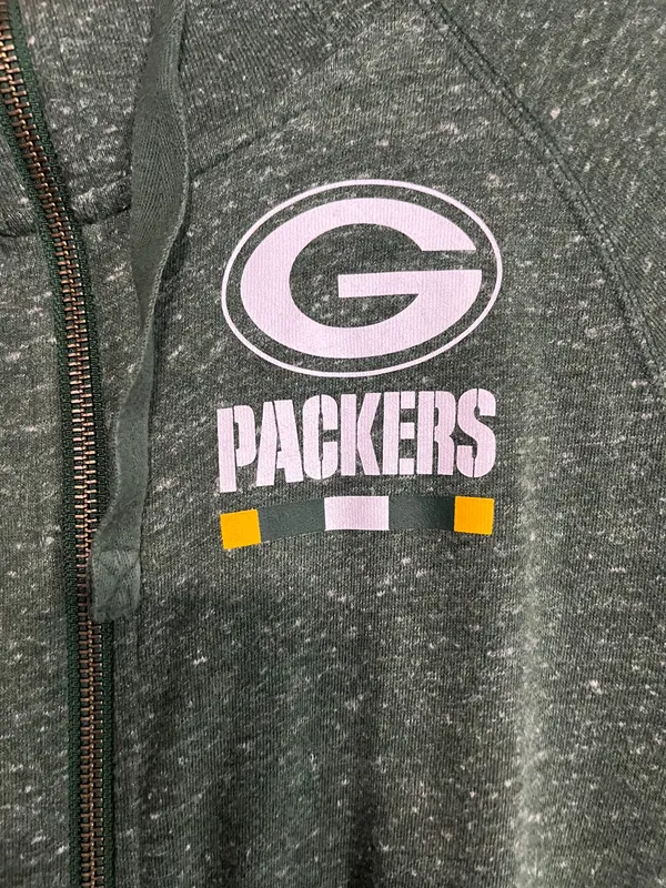 NFL Nike Green Bay Packers Long Zip Up - Image 2