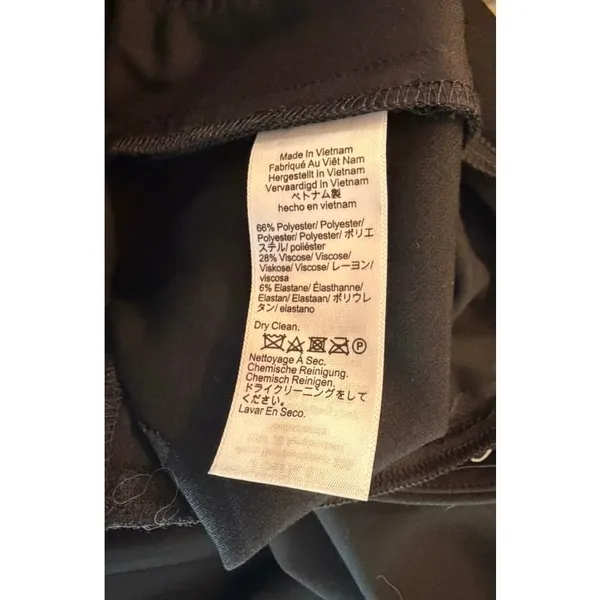 NWT J. CREW Carreman Premium Going-out Pant in Black Designed in France sz. 10 - Image 9