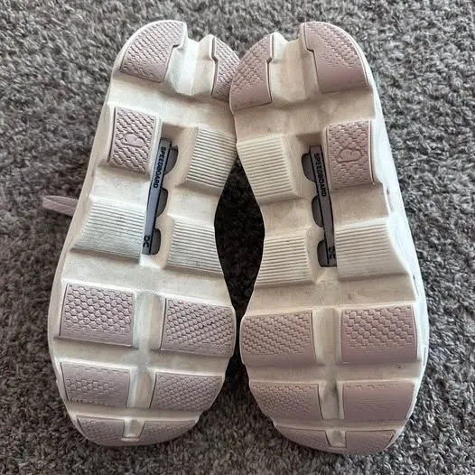 On Cloudmonster pink Running Shoes Size 10 - Image 7
