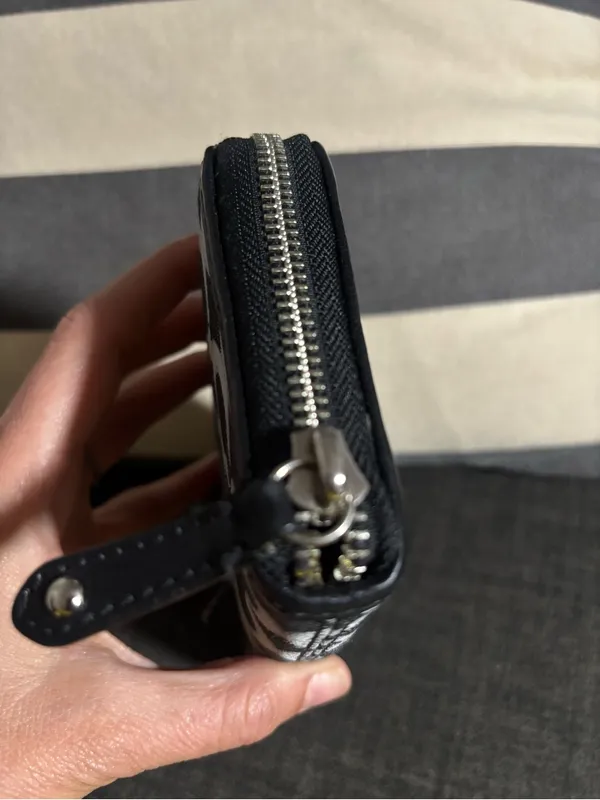 Coach Wallet Womens Zip Around CC Initial Logo - Image 3