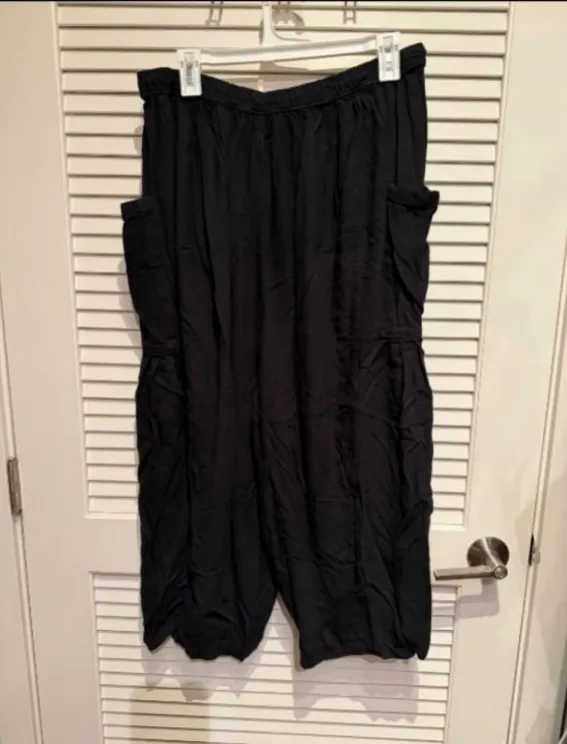 Free People Quinn Harem Pants Black - Image 4
