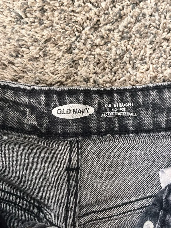 Old Navy Navy Jeans - Image 3