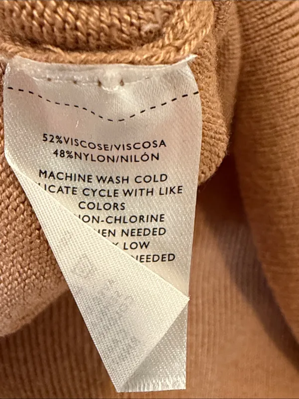 Ann Taylor Classic Women’s Turtleneck Sweater - Camel - Image 4
