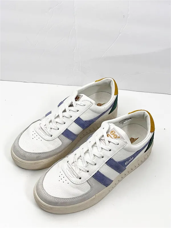 GOLA Grandstand Trident Leather Suede Lace Up Tennis Shoes Sneakers Size 7.5 - Image 7