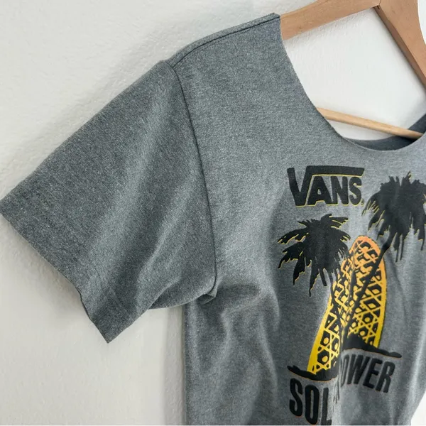 Vans Cropped Off the Shoulder Tee - Image 3