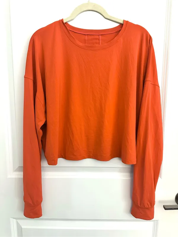 Lululemon Muscle Love Long Sleeve Size 10 - Image 3