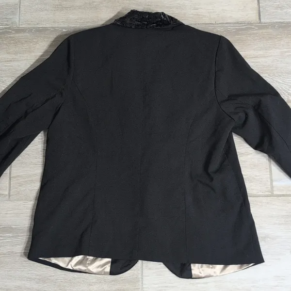 NWT Forever 21 Black Blazer | Sequin Lapel Black Blazer - Image 14