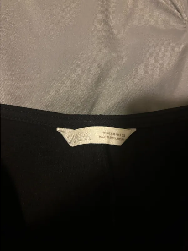 Zara Black Top - Image 2