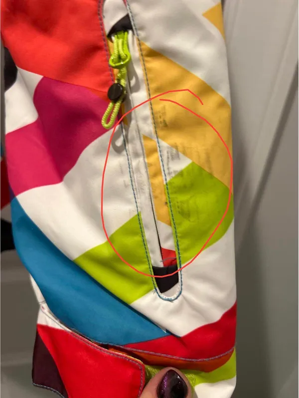 GSOU SNOW Women's Ski & Snowboard Jacket Multi-Color Size L - Image 8