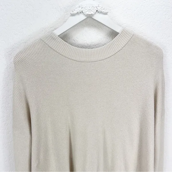 N.PHILANTHROPY Ollie Sweater Cream Twist Back Size Large L‎ NWT - Image 6