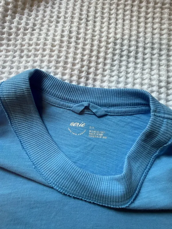 aerie long sleeve boyfriend tee - Image 5