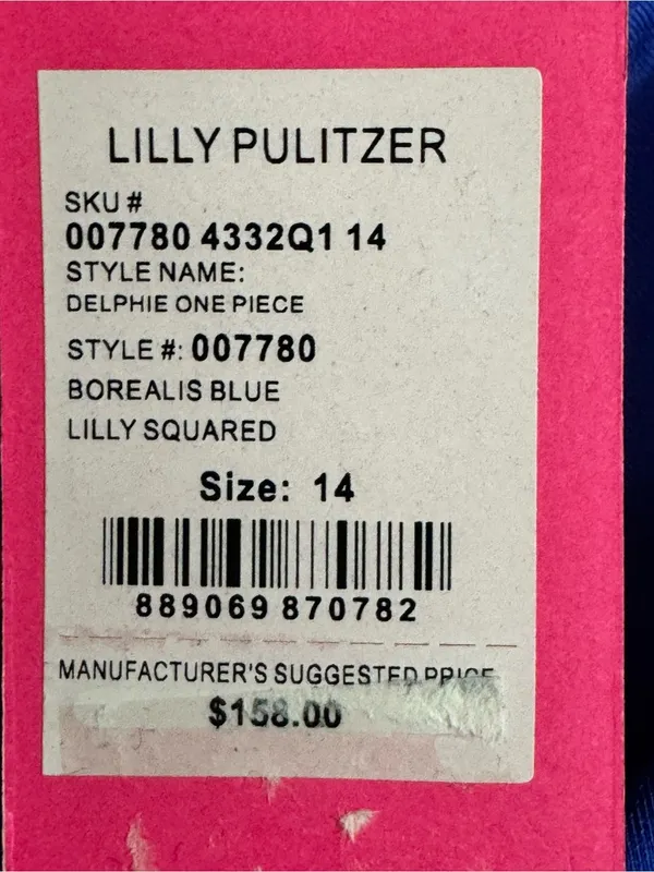 Lilly Pulitzer Delphine One Piece Swimsuit - Image 13