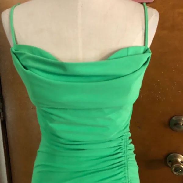 ZARA green maxi dress. Medium - Image 5