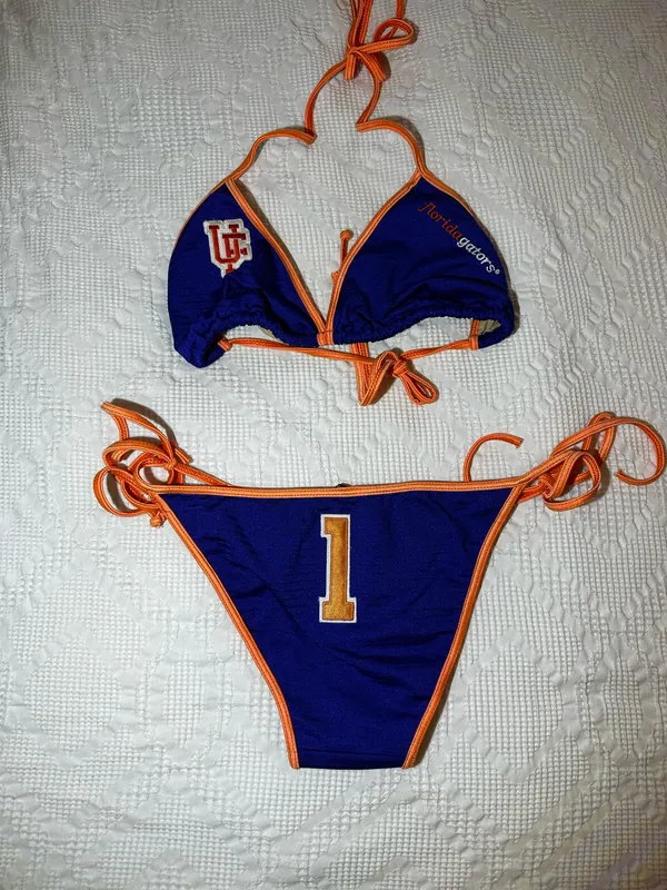 VINTAGE University of Florida Gators Bikini Team Sports Bikinis - Image 4