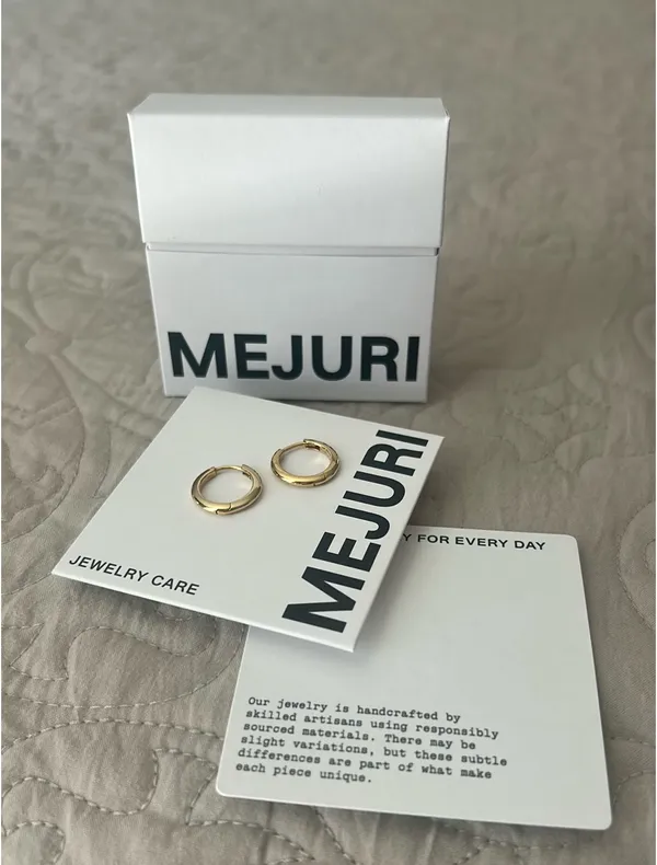 Mejuri hoops  - Image 2