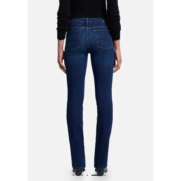 7 for all Mankind kimmie straight dark wash jeans 27 - Image 2