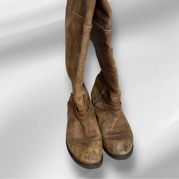 Steve‎ Madden Leather Boots as is - Image 2
