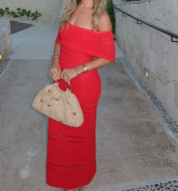 Vici Strapless Knit Maxi Dress - Image 5
