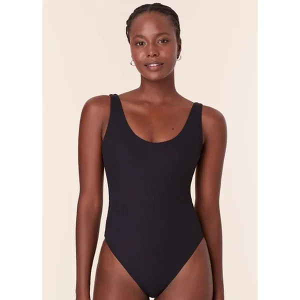 Andie The Ibiza One Piece Ribbed Black S NWT - Image 2