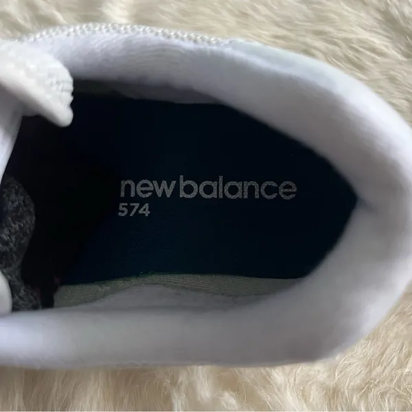 New Balance Women’s 574 Core Suede Mesh Sneakers - Image 6