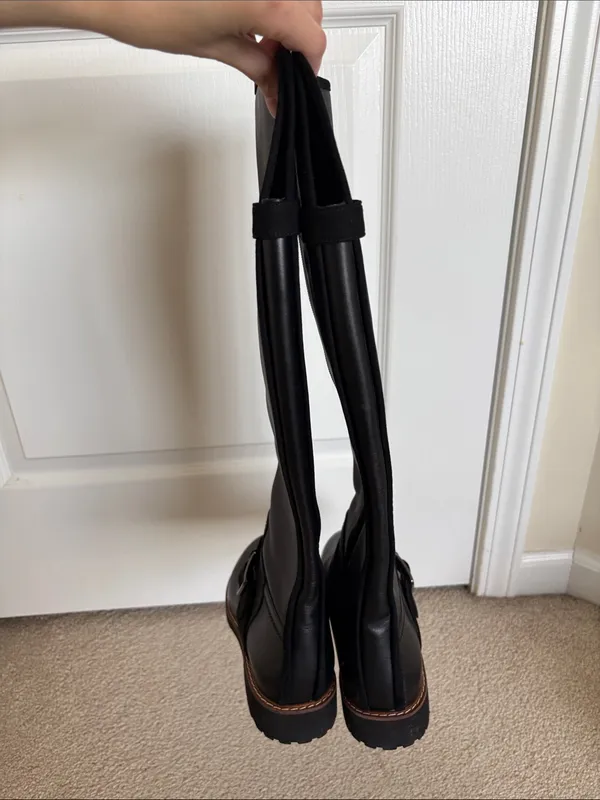 Franco Sarto Womens CUTLER Knee High Riding Boots size 9.5 - Image 4