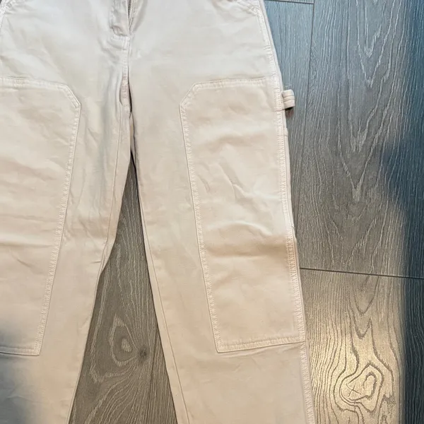 Wilfred Women's Straight Leg Jeans in Cream - Image 2