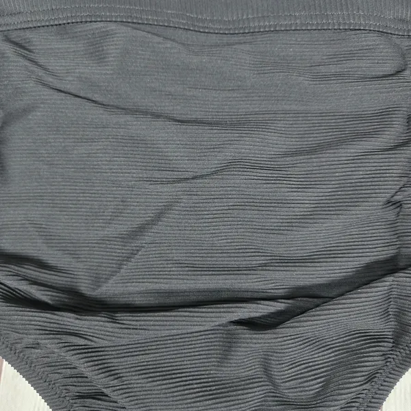 J. Crew Ribbed-trim hipster full-coverage‎ bikini bottom Black 3X NWT - Image 7