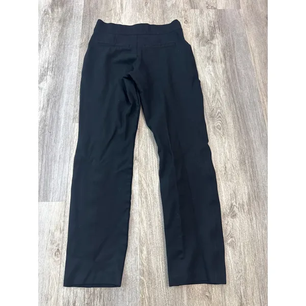Spanx The Perfect Pant Slim Straight Leg Black Ponte Trousers Size Small Women's - Image 4